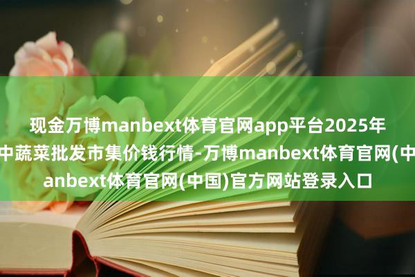 现金万博manbext体育官网app平台2025年1月1日山东淄博市鲁中蔬菜批发市集价钱行情-万博manbext体育官网(中国)官方网站登录入口