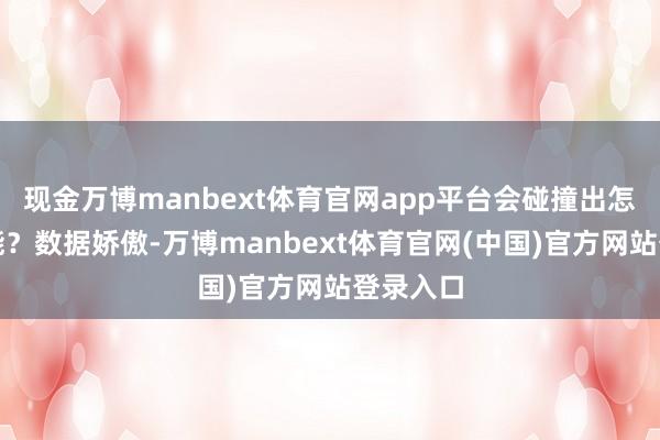 现金万博manbext体育官网app平台会碰撞出怎么的可能?数据娇傲-万博manbext体育官网(中国)官方网站登录入口