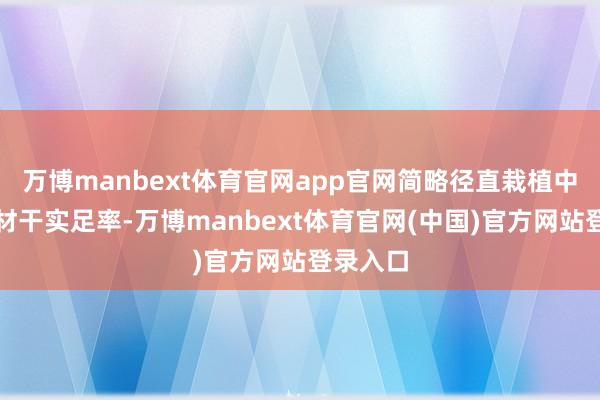 万博manbext体育官网app官网简略径直栽植中枢偿付材干实足率-万博manbext体育官网(中国)官方网站登录入口